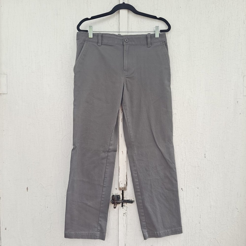 Boys Under Armour‎ Loose Fit Grey Chino Pants XL